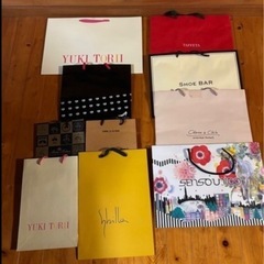 ショップ袋　34枚　おまとめでお得　単品でも出品しておりますの画像