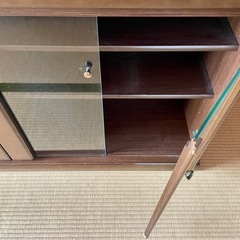 木製キャビネットの画像