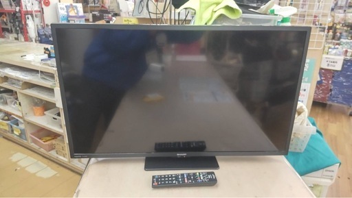 S744 ⭐ SHARP｜シャープ 32V型 液晶テレビ AQUOS 外付けHDD裏番組録画対応 2T-C32DE ⭐動作確認済⭐クリ