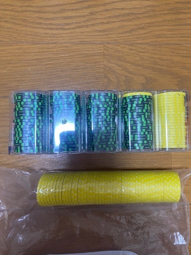 MGM社 カジノチップ 実物デザイン 149枚セット 100表記／AMUSEMENT ONLY コレクション ポーカー