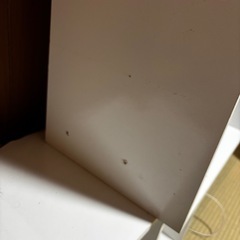 白色三段カラーボックスの画像