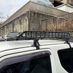 ジムニーJB23用 ルーフキャリア、リアラダーセットの画像