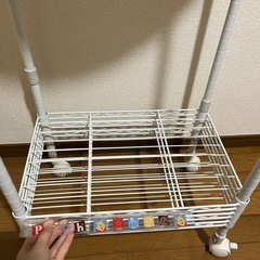 【取引中】ラック　白の画像