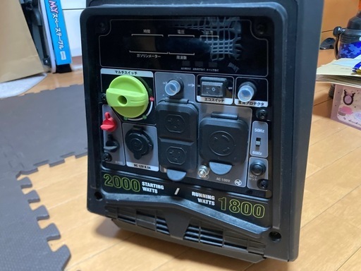 引き取り限定！最終値下げ！！EENOURの発電機売ります！