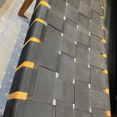 【ロープシート付きベンチ】【木製】クリーニング済み【管理番号0210】野の画像