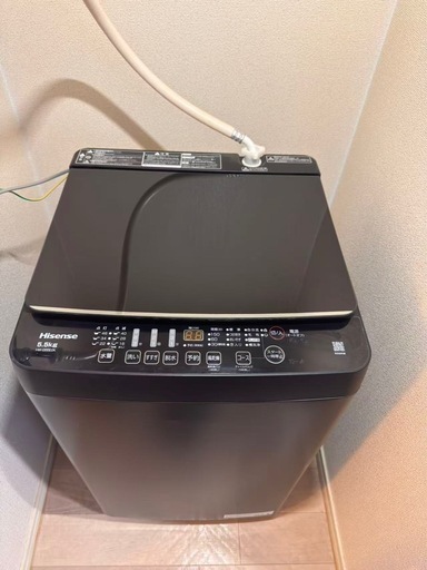 洗濯機
5.5kg（動作良好）岡山市中区