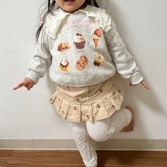 冬服　春服　しまむら　トレーナー　90　　保育園着の画像