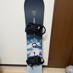 Burtonスノーボードセットの画像