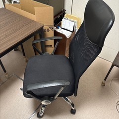 メッシュ ハイバックチェア(ジャンク品)の画像