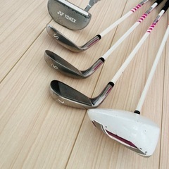 YONEX ヨネックス ジュニア ゴルフクラブセット ピンク J120の画像