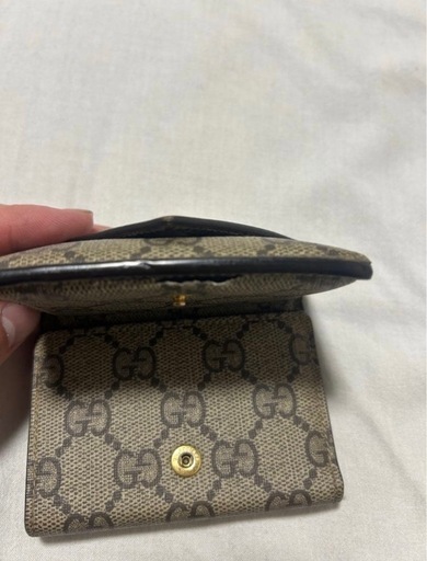 GUCCI × BALENCIAGA コラボ 三つ折り財布 GG柄 正規品