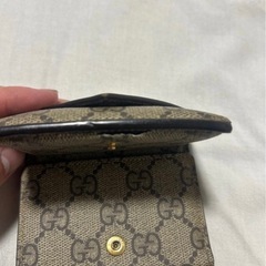GUCCI × BALENCIAGA コラボ 三つ折り財布 GG柄 正規品の画像