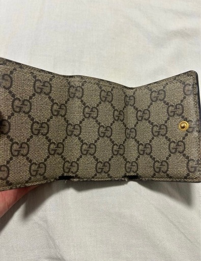 GUCCI × BALENCIAGA コラボ 三つ折り財布 GG柄 正規品
