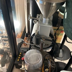 【価格相談OK｜未使用保管】業務用コーヒー焙煎向け設備一式｜送風機JM100LF・低速高トルク構成｜現物確認可の画像