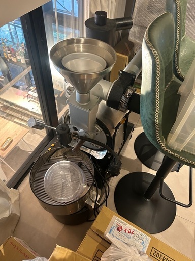 【35万円｜業務用コーヒー焙煎向け設備一式】未使用保管｜研究・小規模焙煎向け｜現物確認可