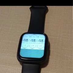 スマートウォッチ 黒 ジャンク品　万歩計　時計　デジタルウォッチ　ウォッチの画像