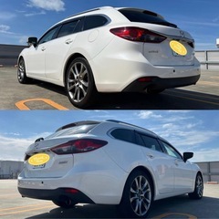 低燃費ディーゼル　マツダ　アテンザワゴン　車検たっぷり有！ 最上級グレード　XDLパッケージの画像