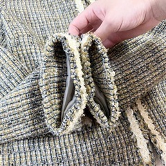 RAY BEAMS ウールラメツイードジャケットの画像