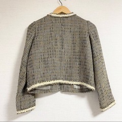 RAY BEAMS ウールラメツイードジャケットの画像