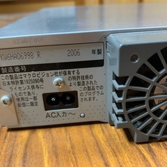 PanasonicパナソニックDMR-XW30 2006年製　400GBの画像