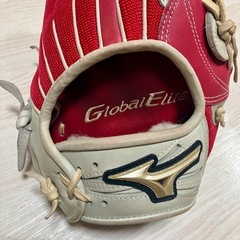 【美品】Mizuno Global Elite 軟式外野手用オーダーグラブの画像