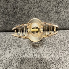 ヘアクリップ　クリア　の画像