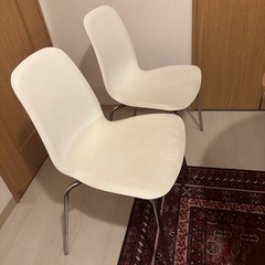 【2脚セット】　IKEA イス　レイフアルネ&ブロリンゲ (クロムメッキ)の画像