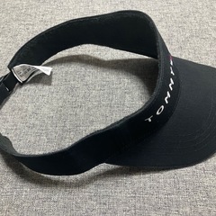 【美品】TOMMY HILFIGER トミーヒルフィガーバイザー　帽子　ゴルフの画像