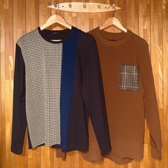 古着（ブラックレーベル、コムサイズム等）　２１着まとめ売りの画像