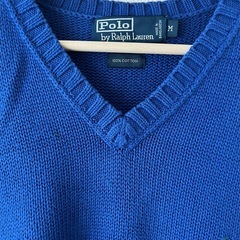 ポロラルフローレン ニットベストの画像
