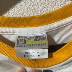 Tシャツ ホワイト/イエローの画像