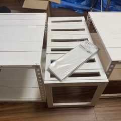 ニトリ　収納　4点セット　シンク下収納の画像