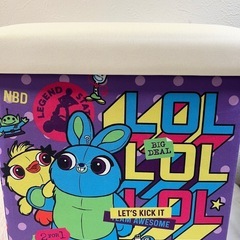 【新品】トイストーリー　収納ボックス チェア おもちゃ箱の画像