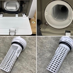 【超最安値】💎2024年製アイリスオーヤマドラム式洗濯乾燥機　8/5kg CDK852 配達無料！の画像