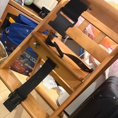 木製ベビー椅子の画像