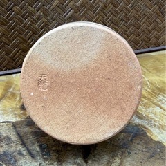 時代物 名工 天寵山 七代 兼田三左衛門 造 萩花入 共箱 在銘 良品 華道具 花生 花瓶 萩焼 和骨董 和美術 茶道具 煎茶道具 煎茶器 茶器 昌尚の画像