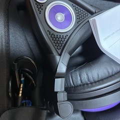 猫耳ヘッドホン(マイク付き)の画像