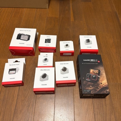 Insta360 Ace Pro 2 フルプロシューターキット他