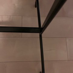 スチール　ハンガーラック　　黒　シンプルの画像