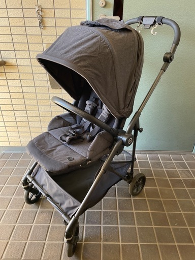 ベビーカー　Cybex MELIO Carbon ディープブラック