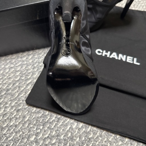 CHANEL シャネル ショートブーツ ファブリック ココマーク 新品