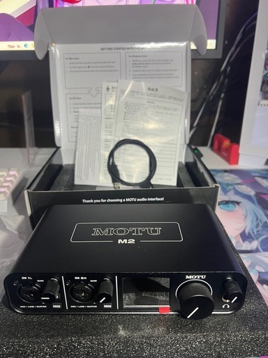 MOTU M2 オーディオインターフェイス
