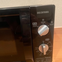 アイリスオーヤマ　電子レンジの画像