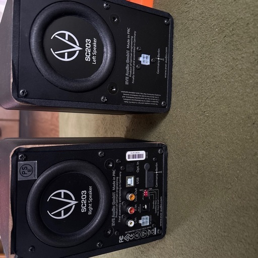 [最終値下げ大特価！！]EVE Audio SC203 モニタースピーカー ペア 動作未確認