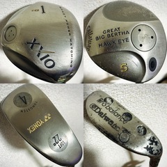 【希望者多い場合は抽選です】募集再開 高級品 ゴルフセット フレックスR 一流ブランドで完璧に揃ったセット フルセット すぐにコースに行く事も可能です！ の画像