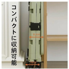 キャリーカート 折りたたみ ショッピングカート フタ付き 360°回転 Sサイズの画像