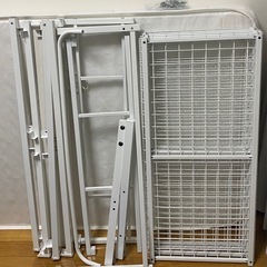 【決まりました】ニトリ シングル ベッド 説明書付きの画像