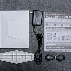 Wi-Fi6 対応 ELECOM WRC-G01-W ゲーミングルーターの画像