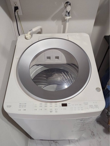 アイリスオーヤマ OSH オッシュ ITW-100A01-W 10kg 洗濯機 洗剤自動投入