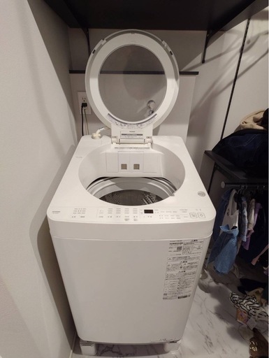 アイリスオーヤマ OSH オッシュ ITW-100A01-W 10kg 洗濯機 洗剤自動投入